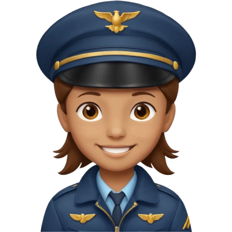 pilot kid emoji