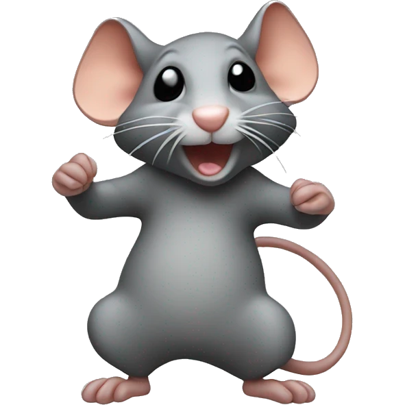 Rat dabbing emoji