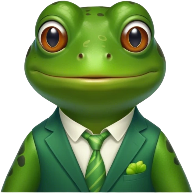 Frog Pepe stocks-trader investor emoji
