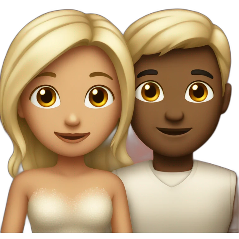 Couple in love emoji