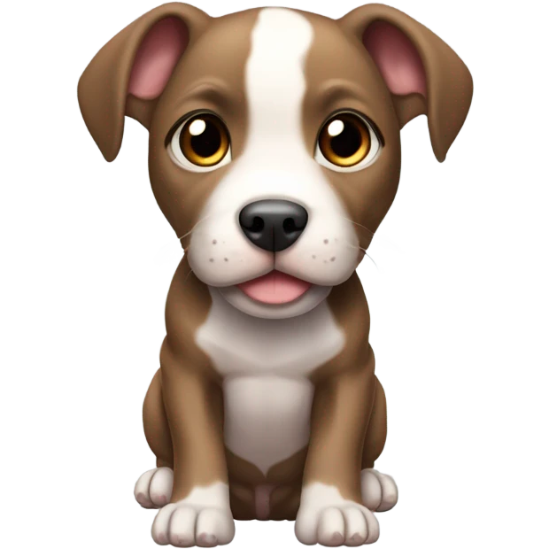 pitbull puppy emoji