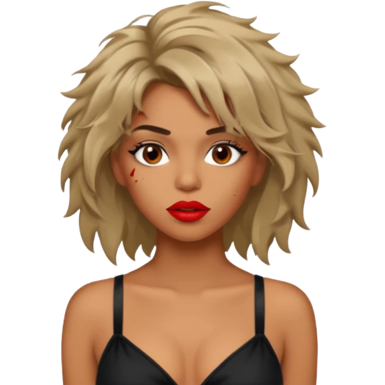 Embreigh Courtney looking ugly but also slaying it emoji