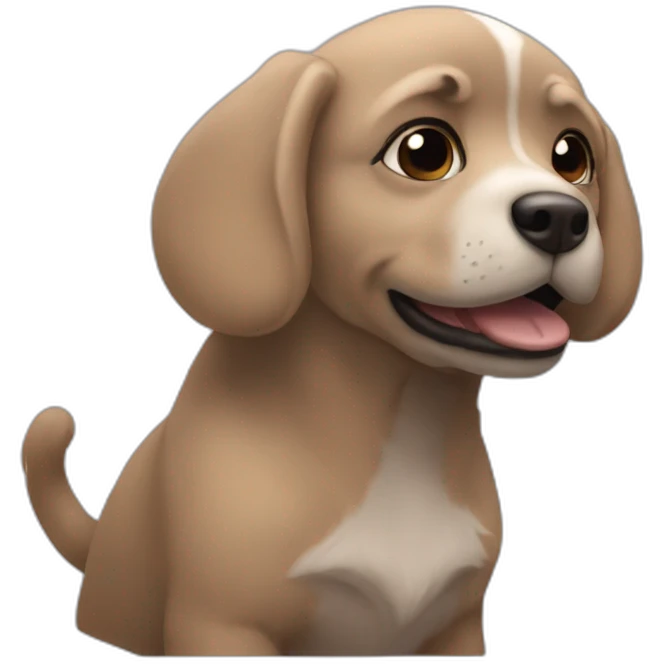Deux caca qui se font un câlin emoji