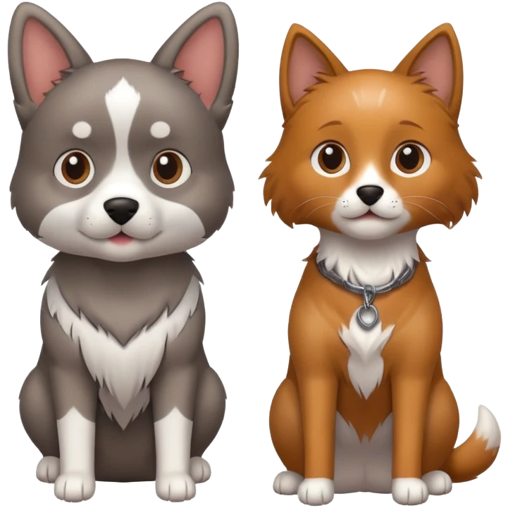 Dog i am cat emoji