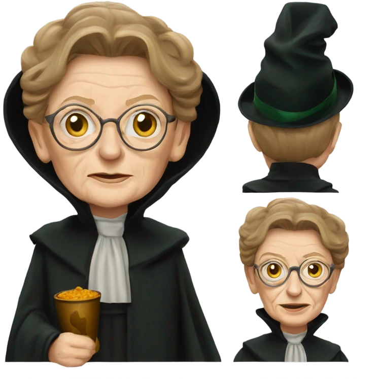 Mcgonagall from harry potter emoji