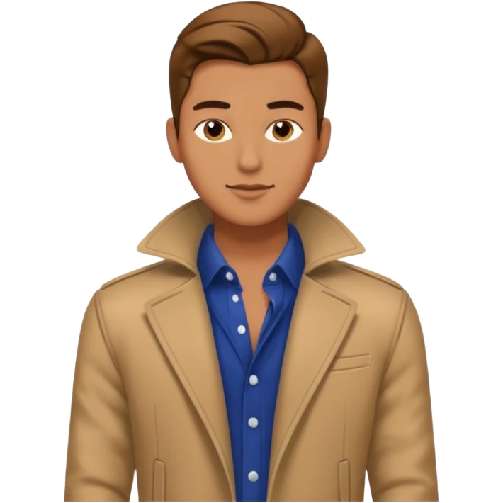 male fashion model emoji
