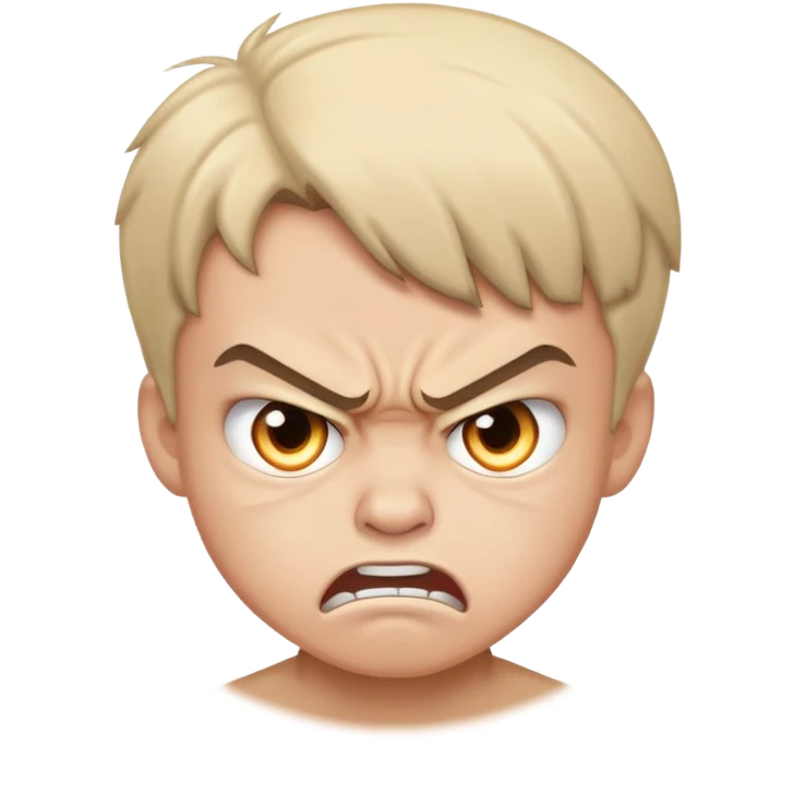 angry boy emoji