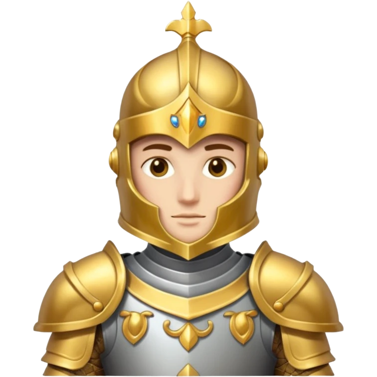gold knight emoji
