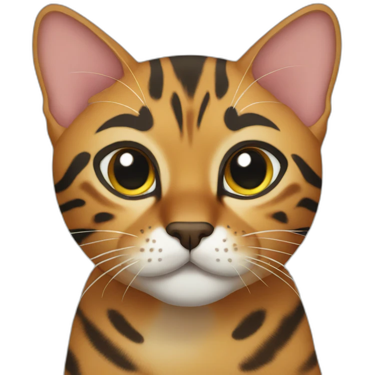 bengal cat emoji
