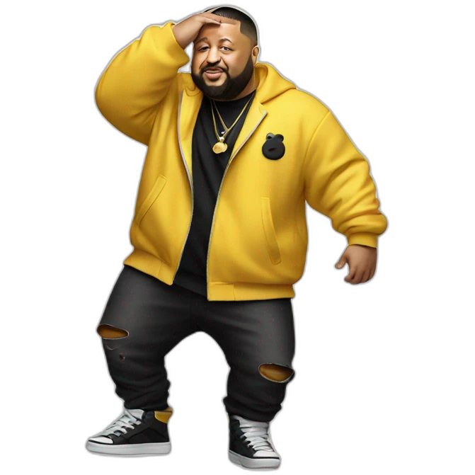 fat dj khaled dancing emoji