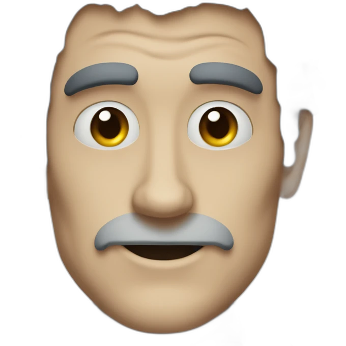 mister Jekyll and mister Hyde - Half face emoji
