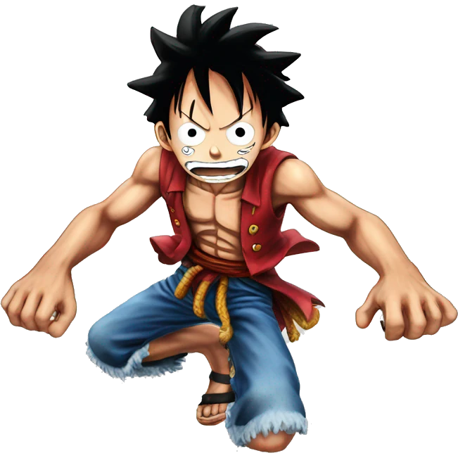 Luffy gear 5th emoji