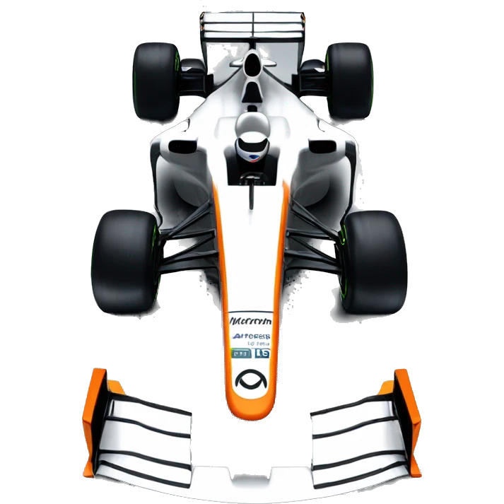 Mclaren formula 1 car emoji