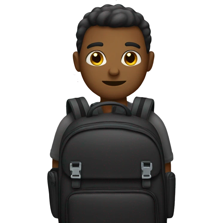 black backpack ghotick emoji