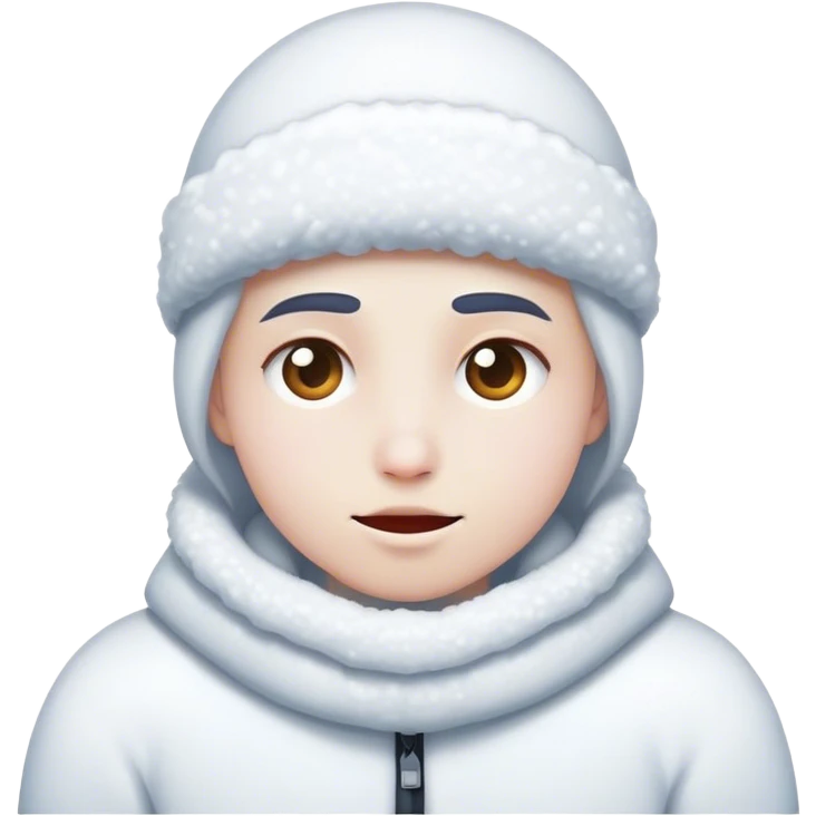 Snow emoji