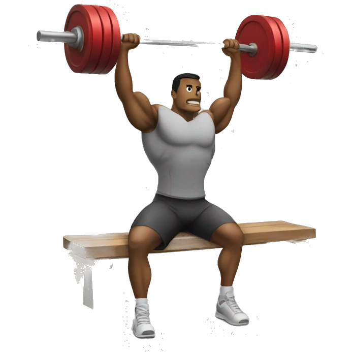 Bench press emoji