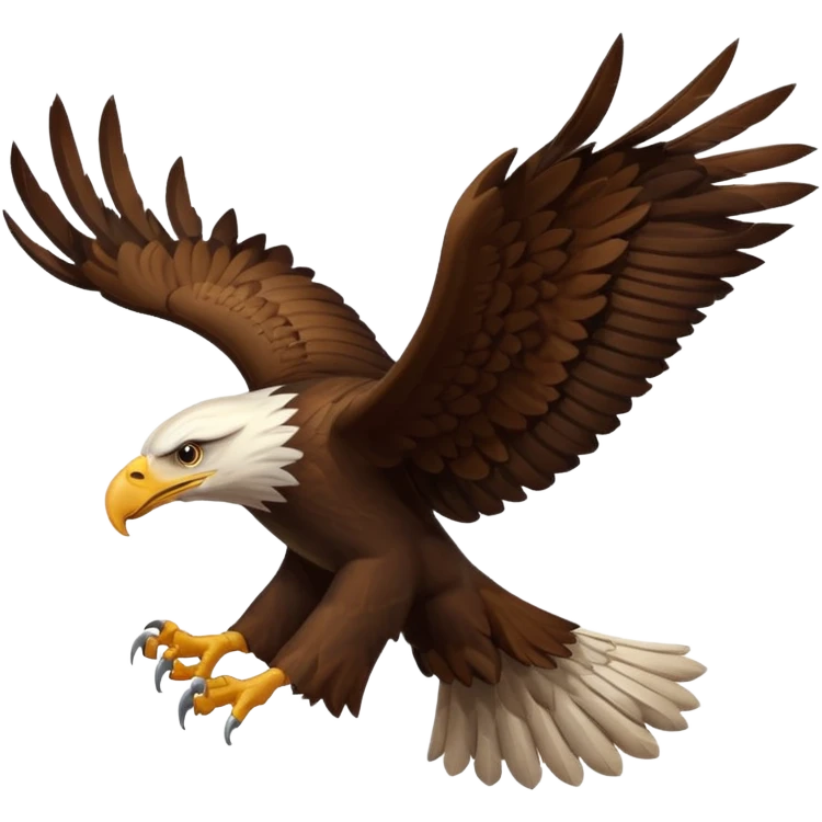eagle flying emoji