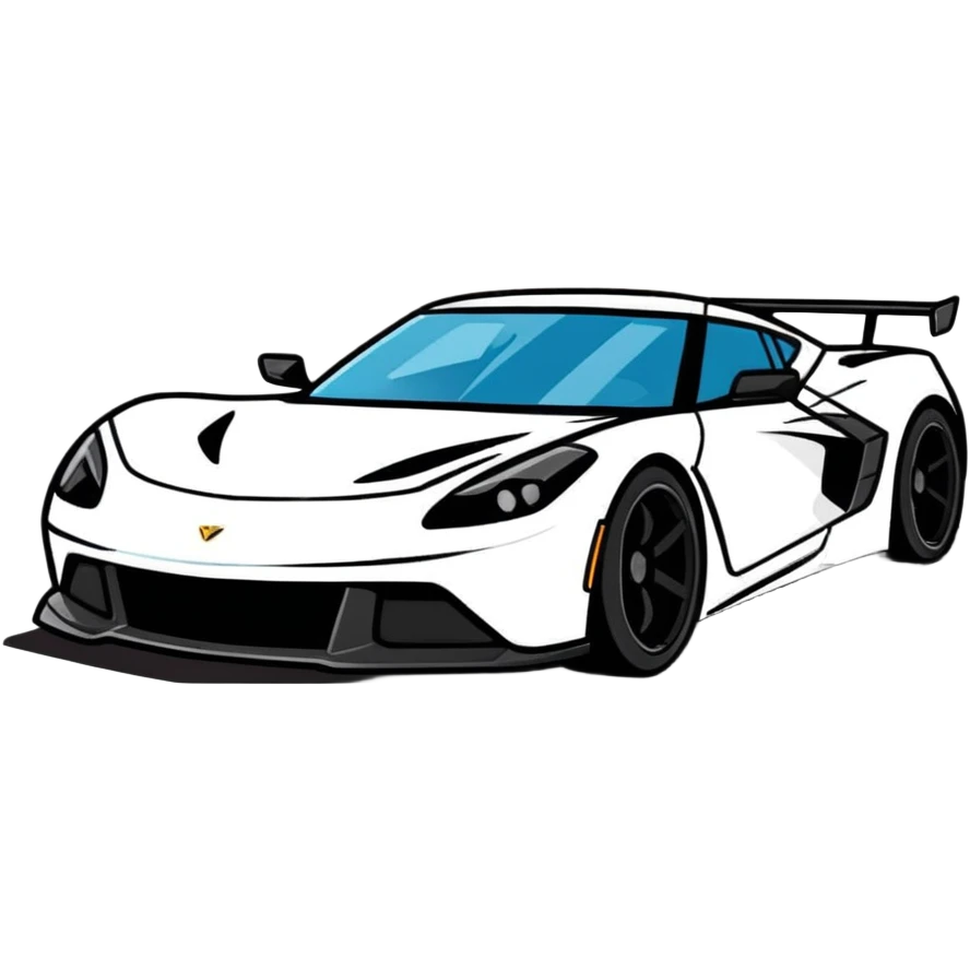 sports car emoji