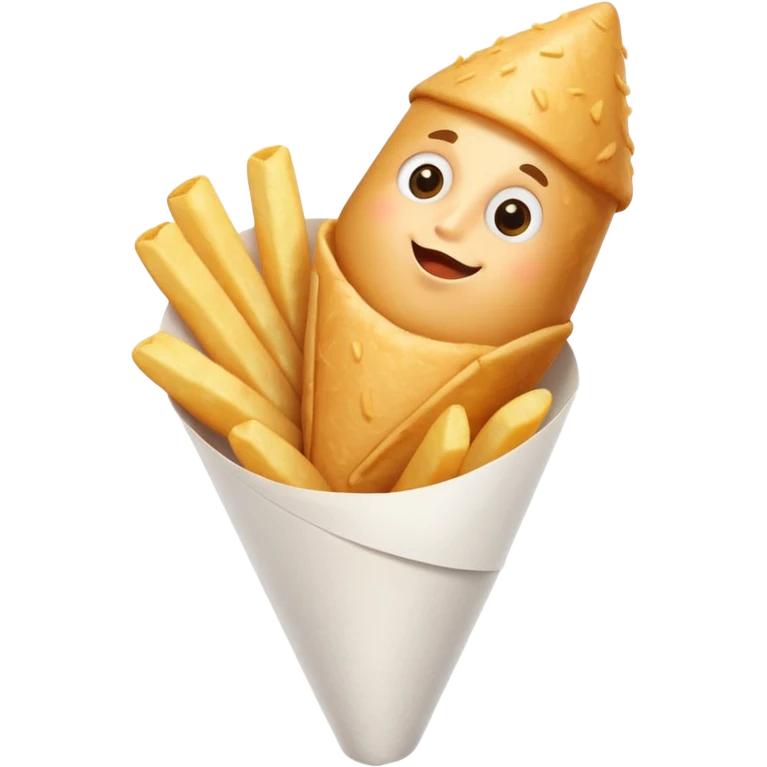 Fish and chips emoji