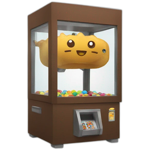 brown claw machine emoji