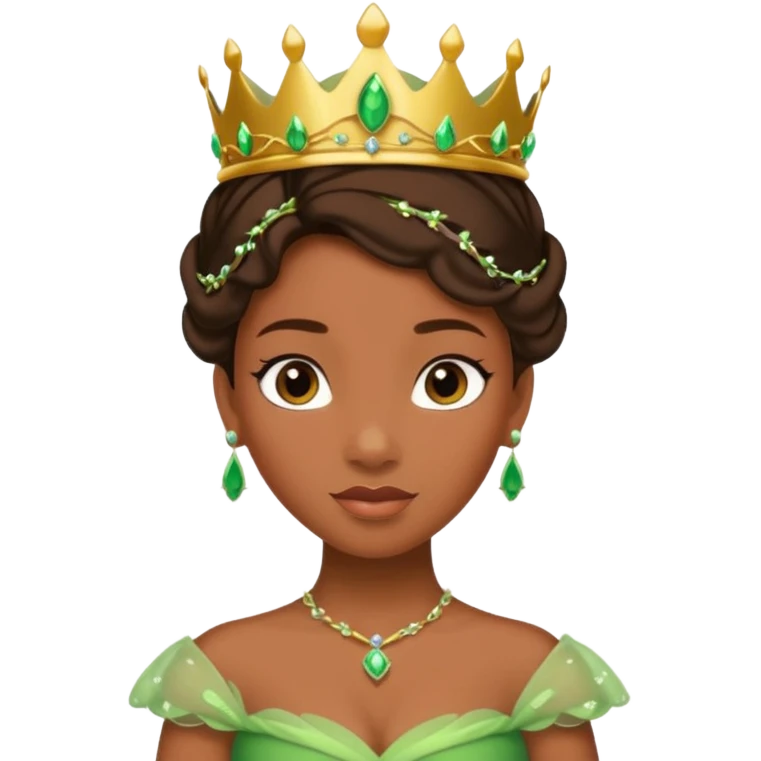 Princess  from The Princess and the Frog emoji
