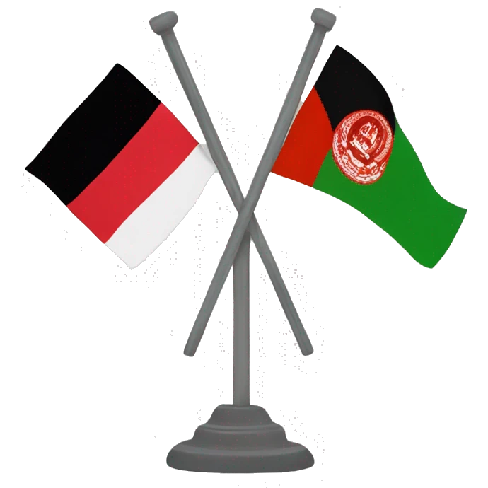 afghan flag and bengali flag emoji
