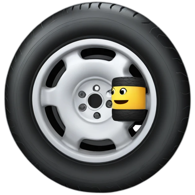f1 car tire emoji
