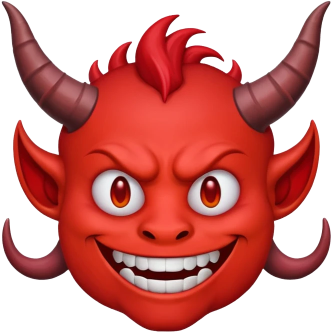 Red demon Emoji emoji