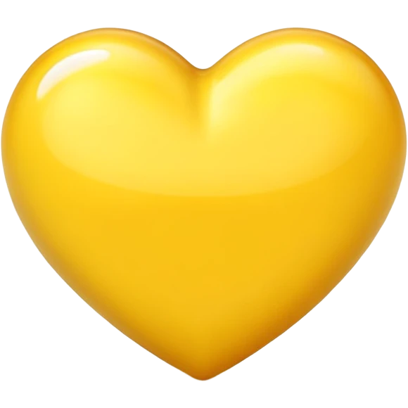 Yellow heart  emoji