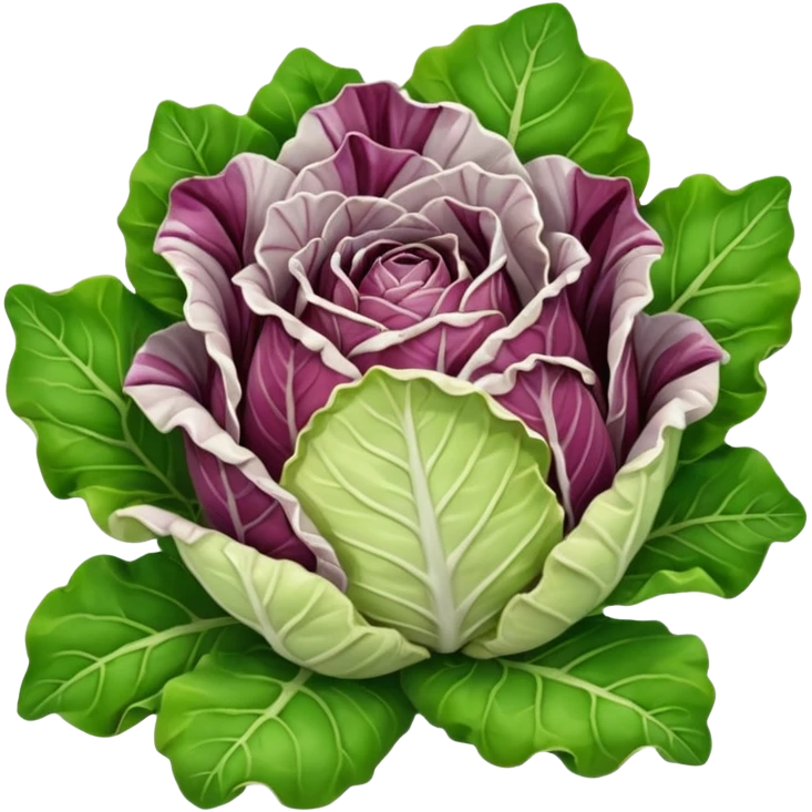 green blegian radicchio emoji