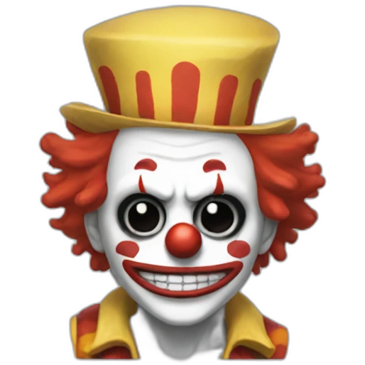 one piece buggy the clown emoji