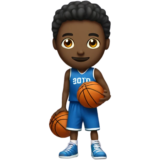 guy playing basketball emoji