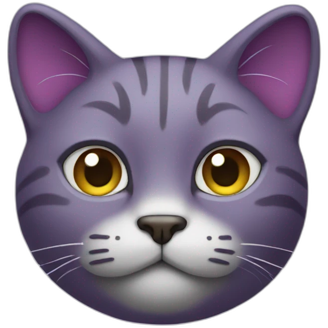 purple cat emoji