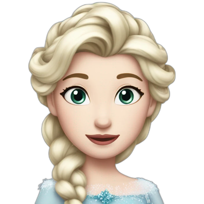 Reine des neiges emoji