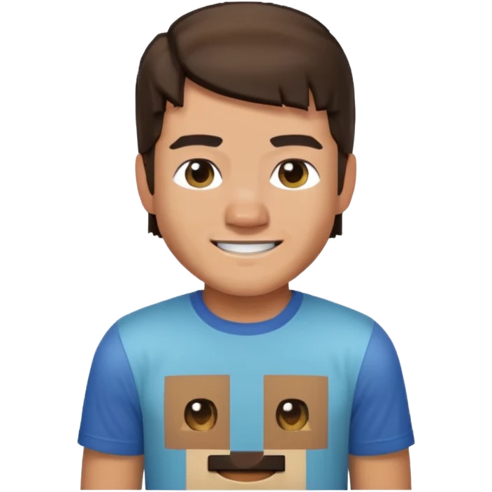 Steve Minecraft emoji