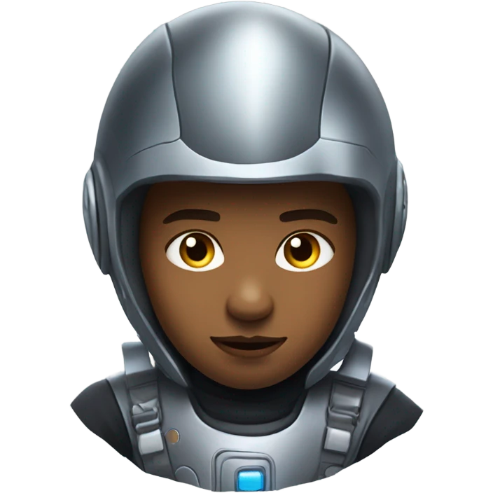 Boy riding spaceship emoji