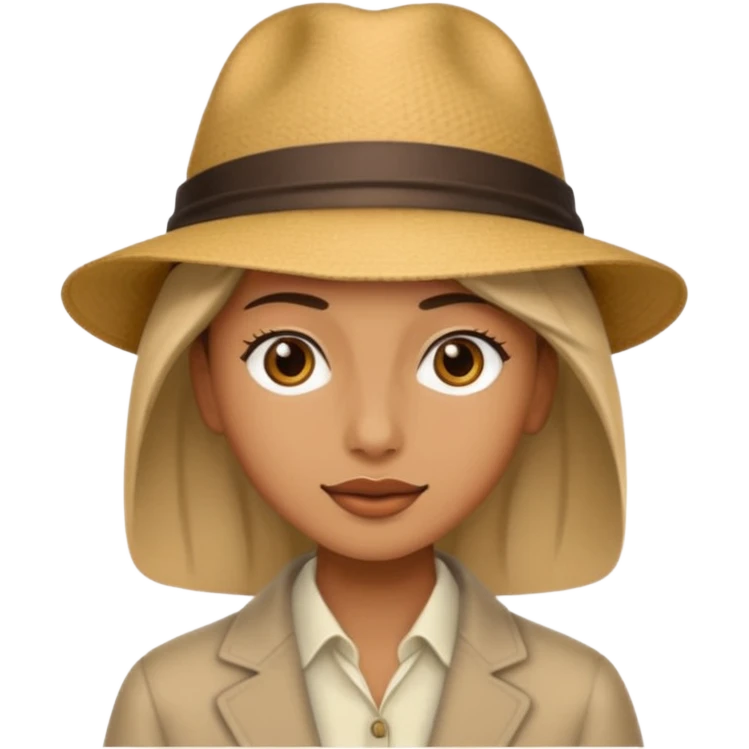 Un bit  sur un chapeau emoji