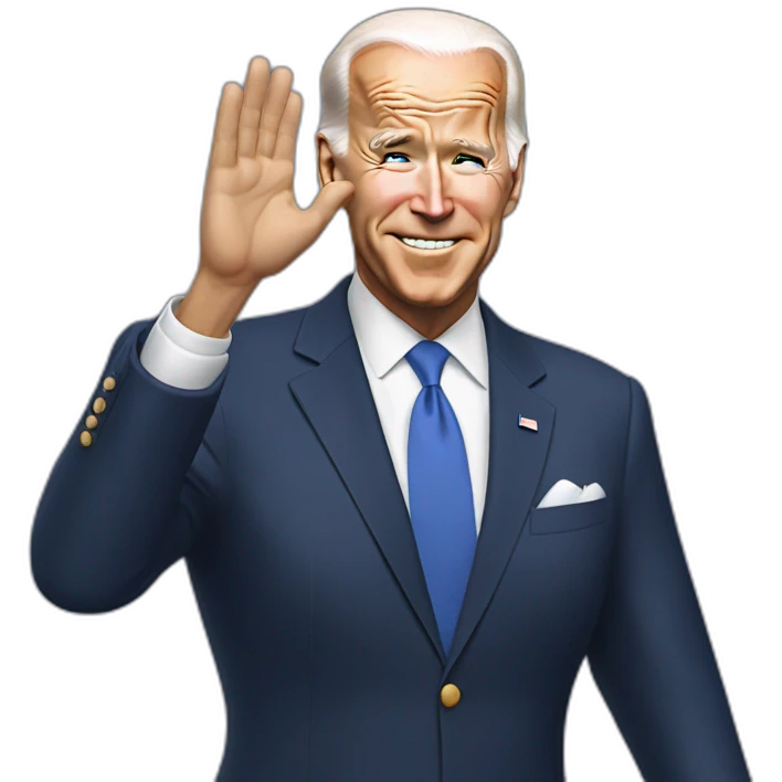 Joe Biden salute emoji