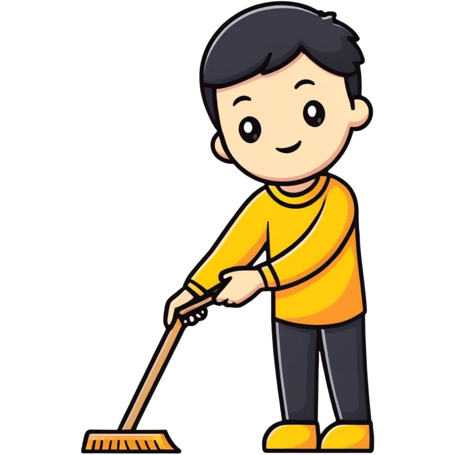 person volunteering, doing a good deed for community emoji