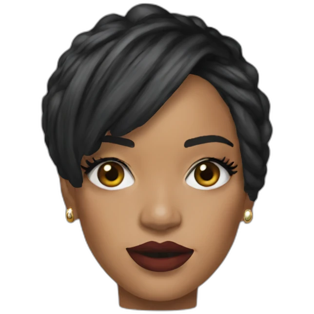 Head Rihanna emoji