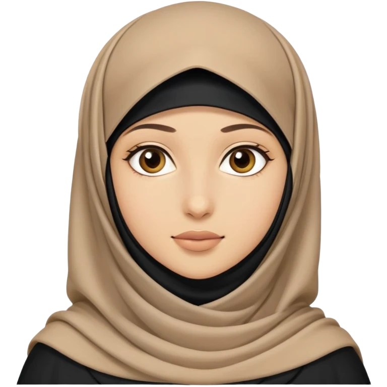 Niqab hijab girl emoji