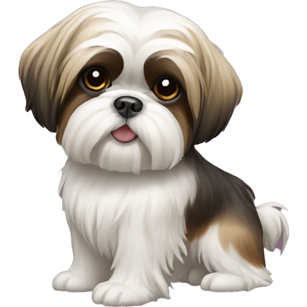 Shih tzu dog emoji