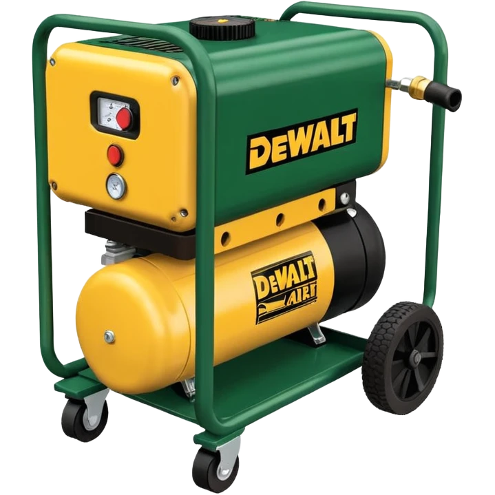 diy wood cube pancake air compressor cart plans for dewalt compressor wooden cube, green color emoji