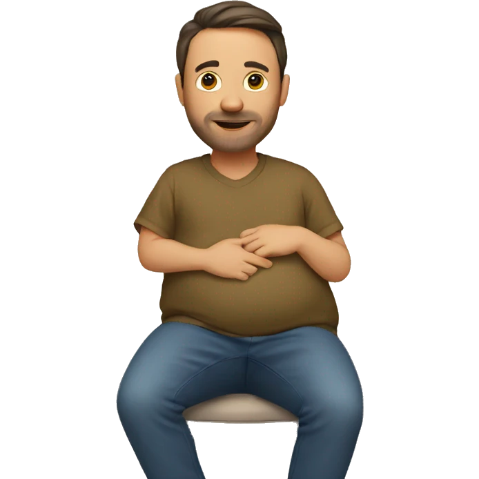 man pregnant emoji
