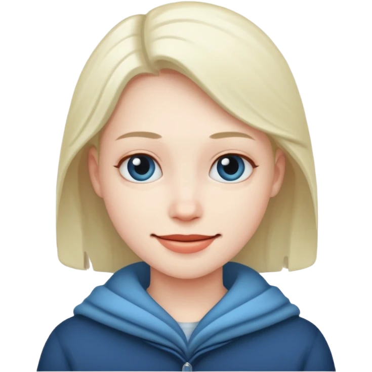 Cold smile face emoji