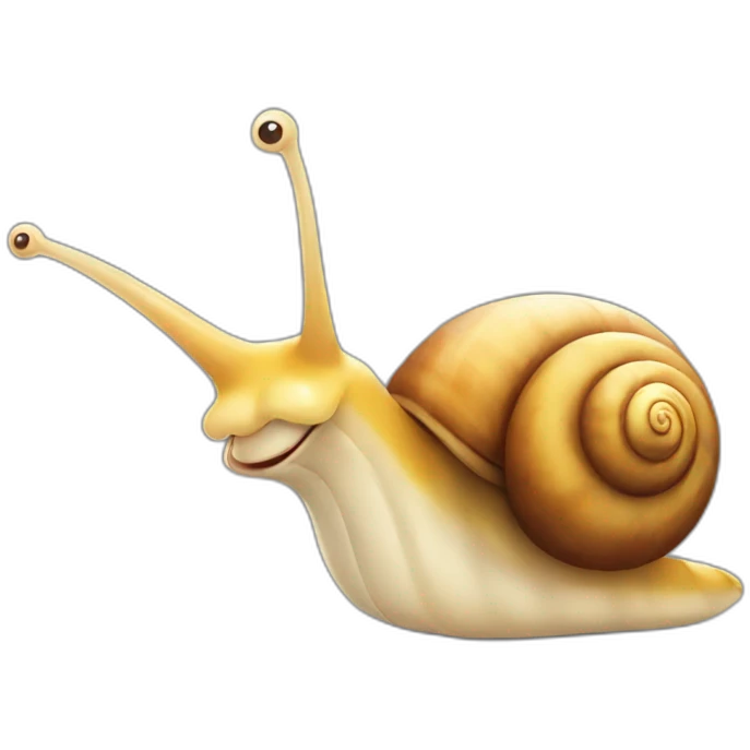 snail smiles emoji