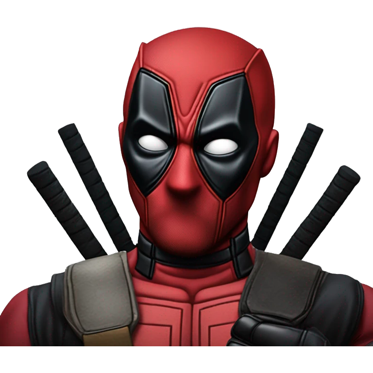Deadpool with wolverine’s claw emoji