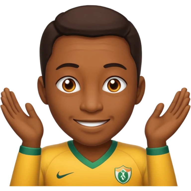 Desbravadores com lenço a Marcelo no pescoço  emoji