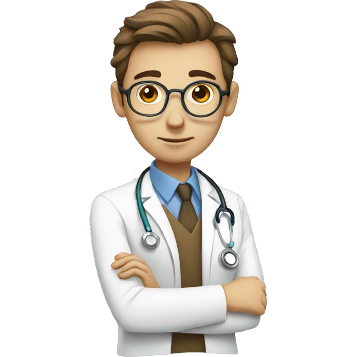 doctor thinking emoji