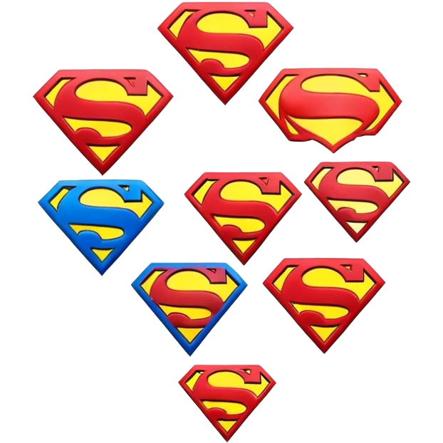 Superman logos emoji